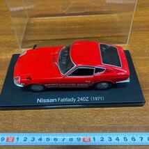 アシェット 日産　フェアレディ　Fairlady 240Z 1971 NISSAN 国産名車コレクション　レトロ　インテリア　置物　ミニカー_画像3