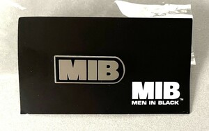 MIB　ピンバッジ　メン・イン・ブラック　ピンズ　未使用　ニューヨーク時間市警　トミーリージョーンズ　ウィルスミス　スピルバーグ