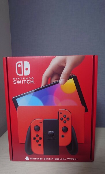 任天堂 Nintendo Switch ニンテンドースイッチ Joy-Con 本体 有機ELモデル 新型 未使用　マリオレッド 