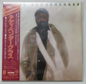 【新品未使用】テディ・ペンダーグラス／テディ・ペンダーグラス TEDDY PENDERGRASS Philly Soul 紙ジャケット デジタルリマスター 国内盤