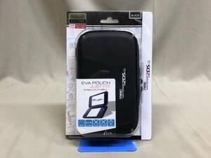 new Nintendo 2DS LL ポーチ　EVA POUCH JUST FIT for New ニンテンドー2DS LL ブラック