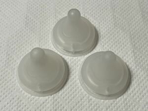  Pigeon mother’s milk real feeling nipple 3 months ~ M circle hole 3 piece bundle 