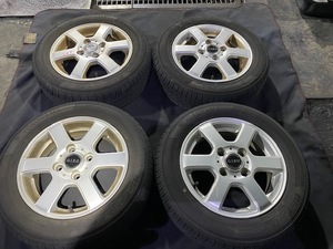 JB5 ライフ ブリヂストン製 アルミホイール 13×4.50B オフセット45 155/65/R13 ヨコハマタイヤ ☆引き取り歓迎☆千葉市若葉区から出品☆