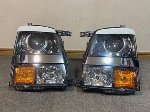 MH21S ワゴンR RR 磨き済み 純正 HID ディスチャージ ヘッドライト 左右セットKOITO 100-59052