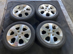 MH21S ワゴンR 純正 アルミホイール ① 14×4.5J オフセット50 165/55/R14 グッドイヤータイヤ ☆引き取り歓迎☆千葉市若葉区から出品☆