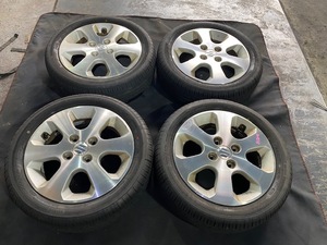 MH21S ワゴンR 純正 アルミホイール ② 14×4.5J オフセット50 165/55/R14 ZEETXタイヤ ☆引き取り歓迎☆千葉市若葉区から出品☆