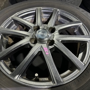 SC11 ティーダ ラティオ EUROMAGIC アルミホイール 15×5.5J オフセット43 185/65/R15 ヨコハマタイヤ ☆引き取り歓迎☆千葉市若葉区からの画像5