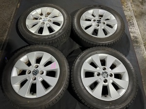 MH23S ワゴンR スティングレー 純正 アルミホイール 14×4.5J オフセット45 155/65/R14 ブリヂストン スタッドレスタイヤ ☆引き取り歓迎☆