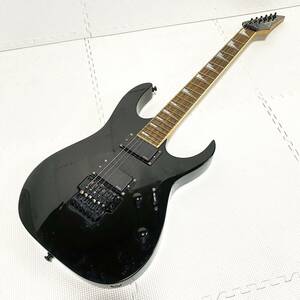 1円☆ Ibanez RG320E エレキギター EMG ピックアップ搭載 PU カスタム アイバニーズ ギター ブラック ストラト RG series 【現状品】