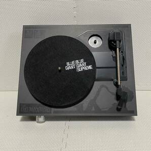 1円☆ BLUE GIANT SUPREME × SPINBOX by amadana レコードプレーヤー ブルージャイアント コラボ レコード 色紙 欠品 【現状品】の画像2