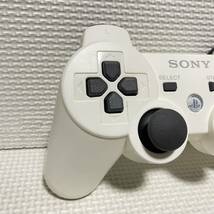 即決☆ PS3 ワイヤレスコントローラー クラシックホワイト DUALSHOCK3 CECH-ZC2J SONY プレステ3 デュアルショック WHITE 白_画像2