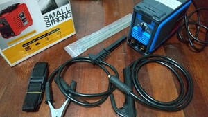 EASYWELDER MMA-250 アーク溶接機 100V デジタルディスプレイ 超軽量ミニポータブル 家庭用 インバーター直流 欠品あり