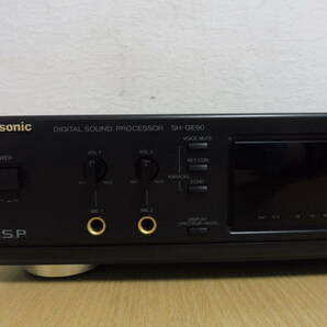 「6033/T3A」Panasonic パナソニック SH-GE90 デジタルサウンドプロセッサー DSP グラフィックイコライザー 中古 現状品 通電確認済の画像3
