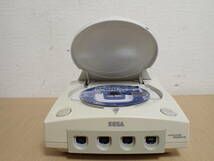 「6034/S5A」SEGA Dreamcast セガ ドリームキャスト HKT-3000 本体 ゲーム機 テレビゲーム ソフト 電車でGO！2 高速編 ジャンク _画像2