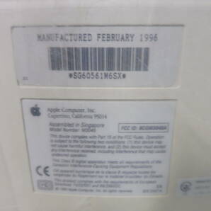 「6035/T6C」新品 Apple アップル Macintosh Performa 5320 PC デスクトップ キーボード 付属品 未使用 元箱付 Mac iMacの画像6