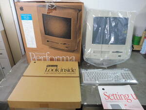 「6035/T6C」新品 Apple アップル Macintosh Performa 5320 PC デスクトップ キーボード 付属品 未使用 元箱付 Mac iMac