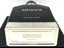 ★アルマーニ香水・Giorgio Armani オード ニュイ プールオム Eau De Nuit EDT 100ml Spray ★超希少レア/超人気・入手困難・箱無_画像7