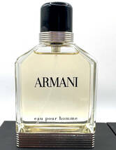 ★アルマーニ香水・GIORGIO ARMANI eau pour homme オープールオム 100ml・開封展示・未使用・超希少レア/超人気・入手困難・箱無_画像6