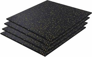 [40 pieces set ] Home Jim for rubber mat rubber mat Jim Jim mat training mat 50cm*50cm 15mm soundproofing mat .tore mat Jim 