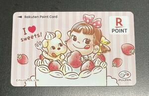 楽天ポイントカード☆ペコちゃん☆不二家☆FUJIYA☆新品未使用☆Rakuten Point Card☆1枚②