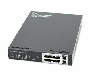 YAMAHA SWX2210P-10G 10ポート1000BASE-T うち8ポートPoE+(30W IEEE802.3at)対応 スマートL2 PoE+スイッチ VLAN等対応 Rev.01.03.12