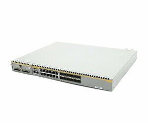 Allied Telesis AT-x900-12XT/S 12ポート1000BASE-T(全ポートSFP共用)搭載アドバンストL3スイッチ r1-5.3.3-0.8.rel 設定初期化済 小難