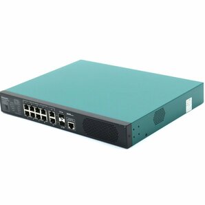 Panasonic Switch-M8eGPWR+ 8ポート1000BASE-T PoE+対応 2ポート1000BASE-T L2スイッチ VLAN等対応 設定初期化済の画像1