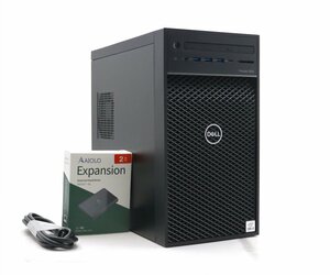 DELL Precision 3640 Tower Core i9-10900K 3.7GHz 16GB 512GB(NVMe SSD) GeForce RTX3090 DVD+-RW Windows10 Pro 64bit