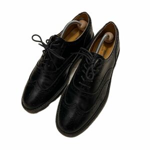 REGALウイングチップREGAL 25cm　ビジネスシューズ　ブラック　メンズ　高級靴　本革　フォーマル　紳士靴　送料無料　黒
