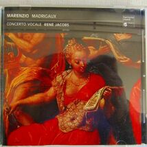 【harmonia mundi】ヤーコプス「マレンツィオ：5声、または6声のマドリガーレ」1982年　西独盤1988年プレス_画像1