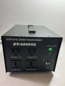 変圧器 トランスフォーマー DT-3000VA 
