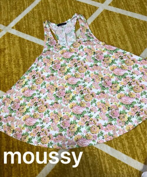 マウジー moussy タンクトップ ワンピース