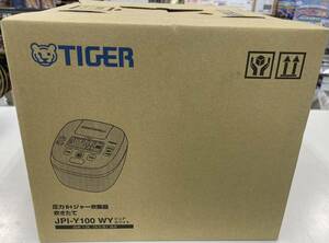 新品未開封 TIGER(タイガー) 圧力IHジャー炊飯器 JPI-Y100WY ホワイト 白米1.0L（5.5合） 24年3月購入 4年保証付き