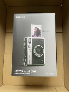 【新品未開封】富士フイルム FUJIFILM チェキ instax mini Evo ハイブリッドインスタントカメラ☆24年3月購入 メーカー1年保証