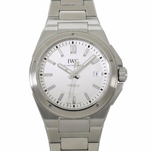 IWC Ingenieur автоматический IW323904 серебряный мужской б/у бесплатная доставка наручные часы 
