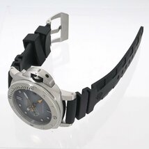 パネライ サブマーシブル GMT ネイビーシールズ PAM01323 デグラデ アンスラサイト メンズ 新品 送料無料 腕時計_画像4