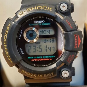 CASIO G-SHOCK FROGMAN TOUGH SOLARフロッグマン GW-200 タフソーラー カシオ Gショック