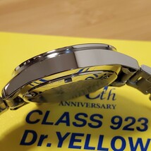 セイコー 923形 ドクターイエロー 運行20周年記念ウオッチ 8T63-01E0 限定5000本 SEIKO 20th ANNIVERSARY CLASS 923 Dr.YELLOW 限定モデル_画像7