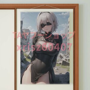 [ニーアオートマタ]ヨルハ二号B型/B1ビッグWスエード/タペストリー/高品質