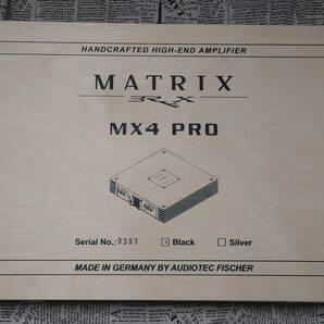 【新同品】BRAX Matrix MX4 PRO Blackの画像1