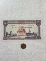 スコットランド　大型紙幣　旧紙幣　外国紙幣　world paper money_画像1