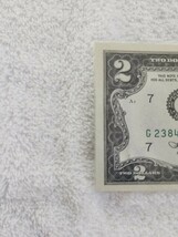 ★希少★　アメリカ　２ドル　旧紙幣　外国紙幣　world paper money_画像2