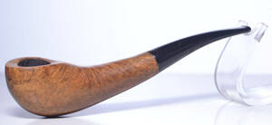 ドイツ　Vallberg　handmade　Old Briar　ユニーク・フォルム！　ロング　9mmフィルター対応