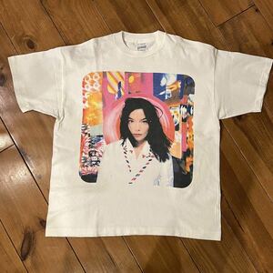 Bjork post Tシャツ USA製 90s ヴィンテージ