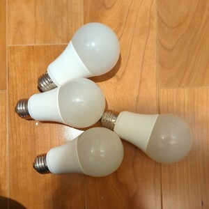 アイリスオーヤマ LED 電球 60W相当 口金E26 昼白色 4個セット