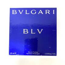 #5641 【BVLGARI/ブルガリ】BLV/ブルー オードパルファム 40ml 未開封_画像1