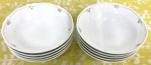 #3480C Noritake ノリタケ Forest Jewel フォレスト ジュエル ボウル 深皿 10客セット