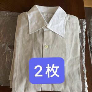 メンズシャツ新商品BUONA GIORNATA 長袖シャツ 2枚