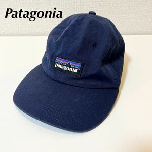 パタゴニア キャップ patagonia 帽子 ネイビー オーガニックコットン　ユニセックス　フリーサイズ【TAA-111】