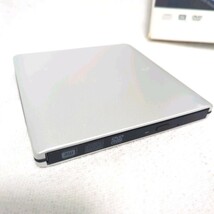 SUPER SLIM DRIVE DVD CDドライブ Slim 薄型DVDドライブケース 薄型アルミボディ Portable 外付ポータブルDVD (T-SM53)_画像5